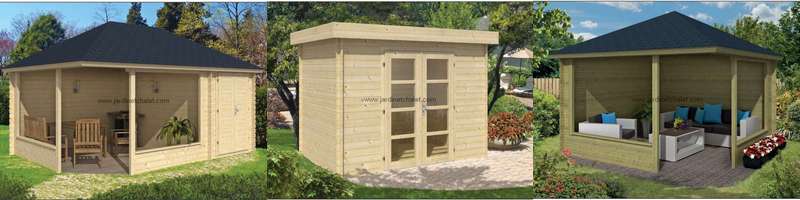 abri de jardin bois en kit